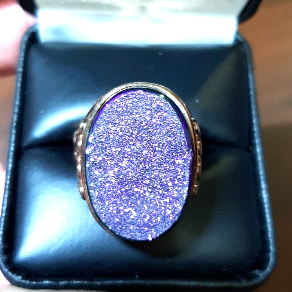 Druzy Ring - image 1